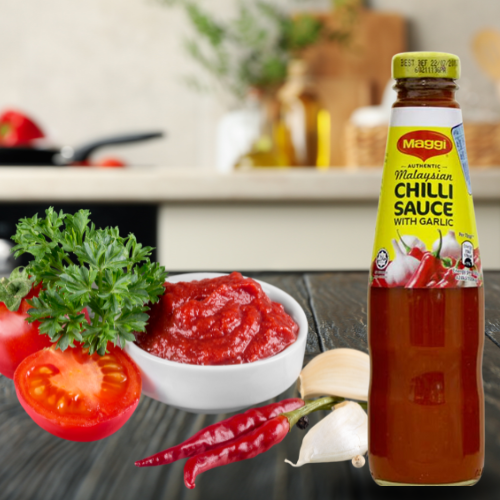 Maggi Chilli Sauce with Garlic