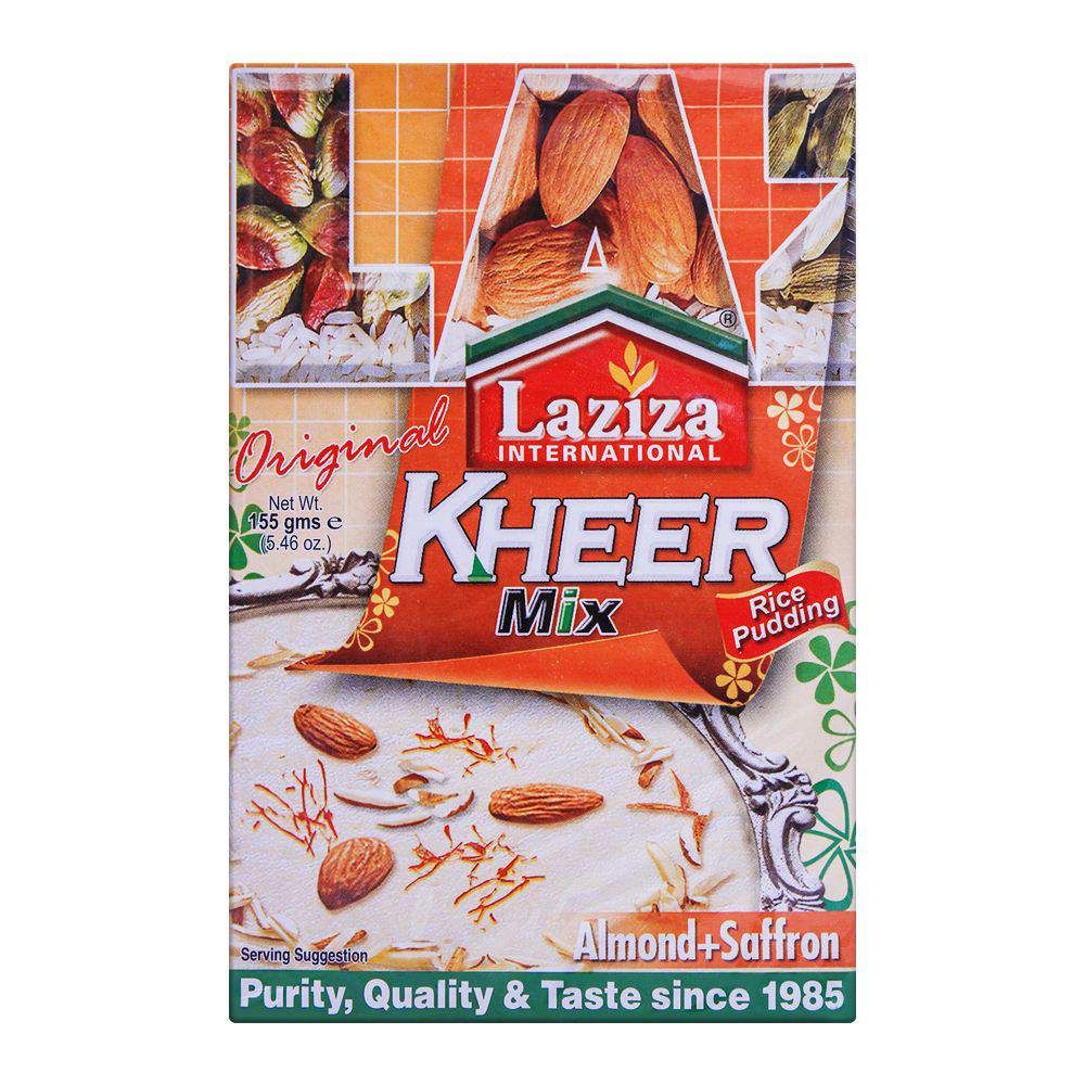 Laziza Kheer Mix Almond-Saffron 155g