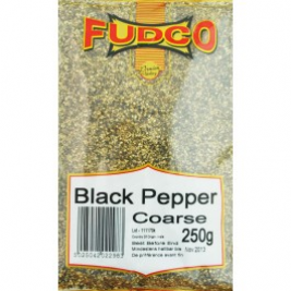 Fudco Black Pepper Coarse 250g