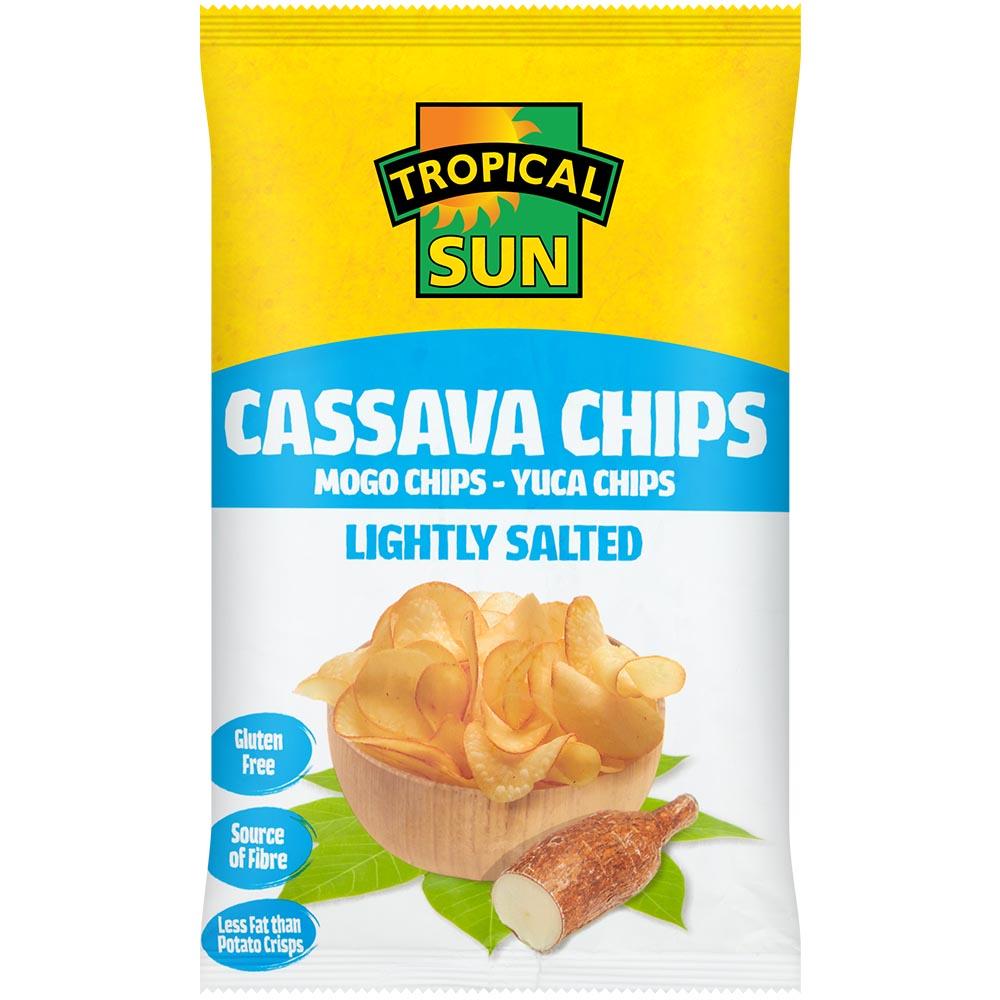 Tropical Sun Cassava Crisps Lightly Salted 80g
