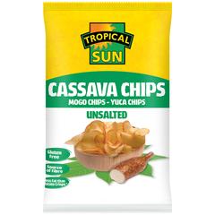 Tropical Sun Cassava Crisps Unsalted 80g