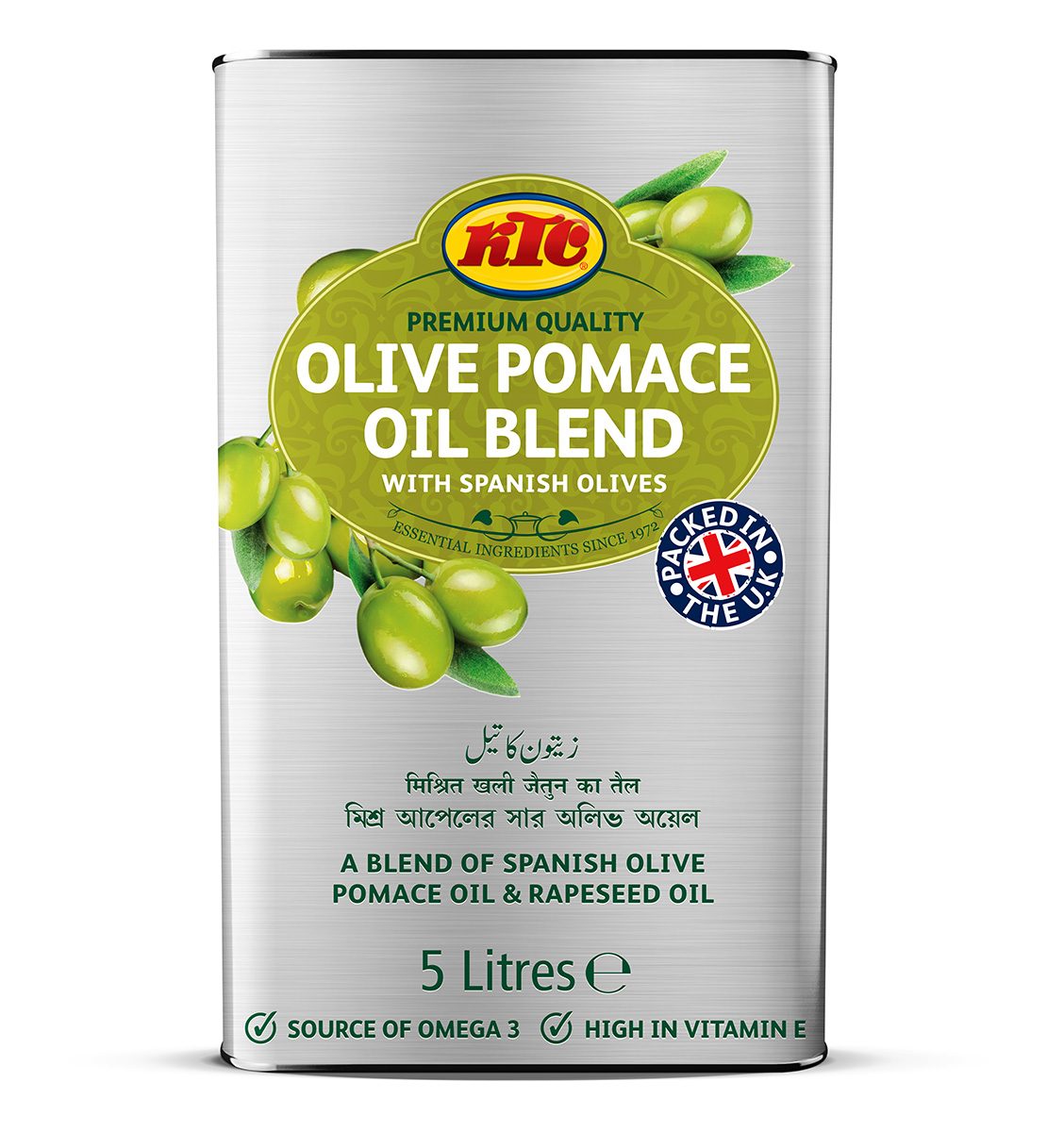 KTC Blended Olive Pomace Oil 5L