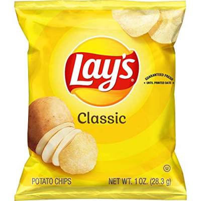 Lays Classic Salted Crisps 50g