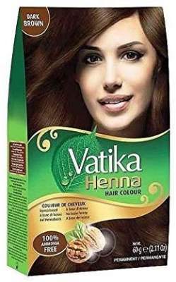 Vatika Henna Dark Brown Hair Colour 60g