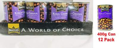 Natco Canned Kala Channa 12x400g