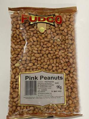 Fudco Pink Peanuts 1kg