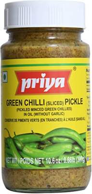 Priya Green Chilli Pickle 300g