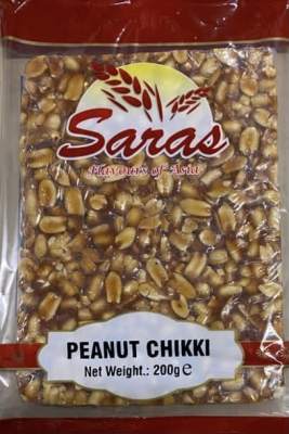 Saras Peanut Chikki 200g