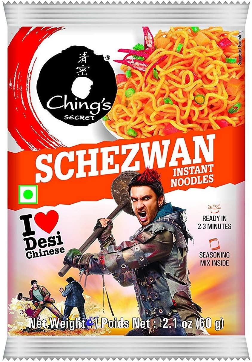 Ching's Schezwan Noodles 60g Pack of 5