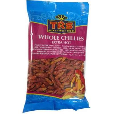 TRS Whole Red Long Chillies 400g