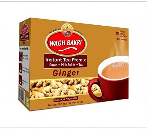 Wagh Bakri Ginger Tea Sachets 140g