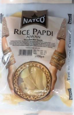 Natco Rice Papdi Ajwan 150g