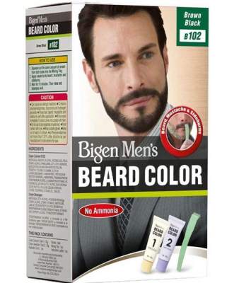 Bigen Men’s Brown/Black Beard Colour (Number 102)