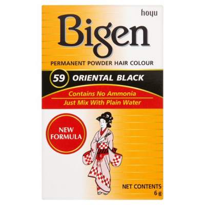 Bigen Hair Colour - Oriental Black 6g (Number 59)