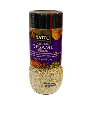 Natco Sesame Seeds Natural (White) Jars 100g