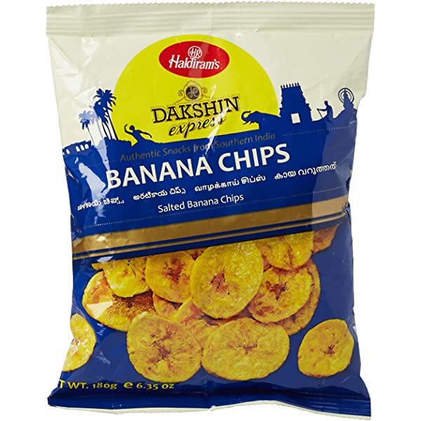 Haldiram's Banana Chips Salted 200g