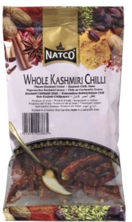 Natco Kashmiri Chilli Whole 80g