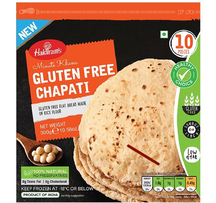 Haldiram’s Gluten Free Chapati 300g