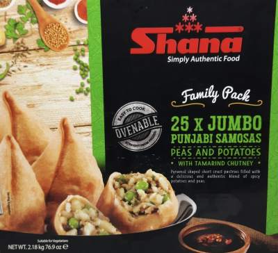 Shana Punjabi Samosa Jumbo Family Pack (25’s)