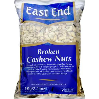 East End Premium Broken Cashew Nuts 1kg