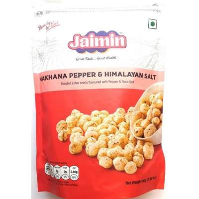 Jaimin Pepper and Himalayan Salt Makhana 80g