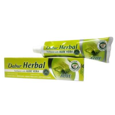 Dabur Herbal Toothpaste - Aloevera 100g