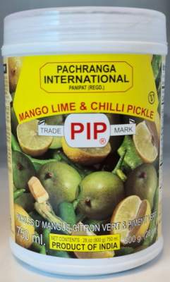 Pachranga Mango Lime & Chilli Pickle 800g