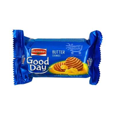 Britannia Butter Biscuit 72g Pack of 10