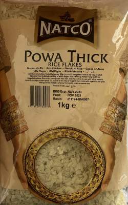 Natco Pawa (Poha) Thick Rice Flakes 1kg