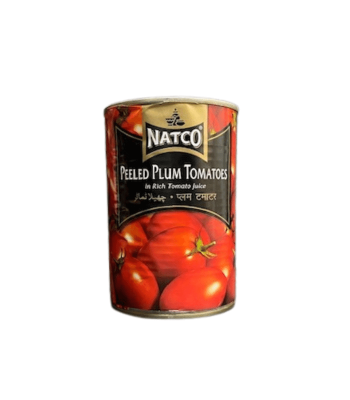 Natco Plum Peeled Tomatoes 400g Pack of 12