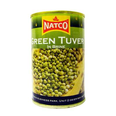 Natco Green Tuver in Brine Tin 400g