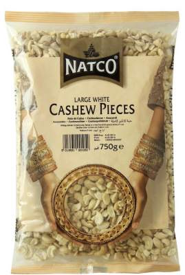 Natco Cashew Nuts Large White Pieces 750g