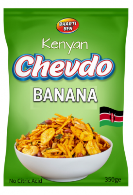 Bharti Ben Kenyan Chevdo Banana 350g