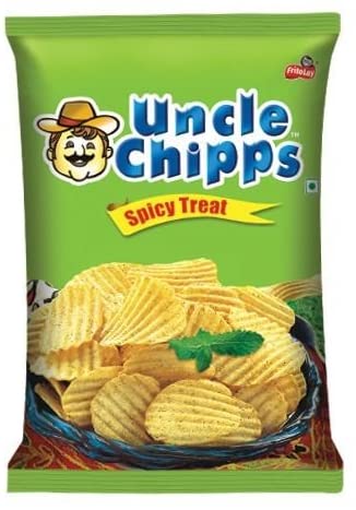 Uncle Chipps Spicy Treat Crisps 50g