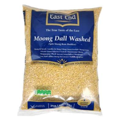 East End Premium Moong Dall Washed 2kg *SPECIAL OFFER*