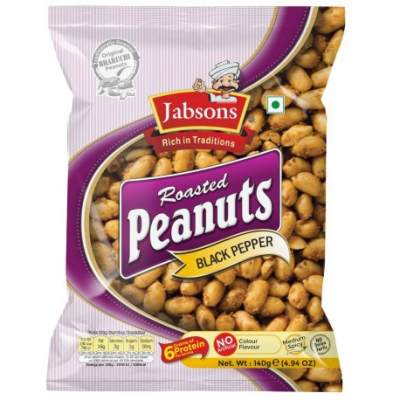 Jabsons Roasted Peanuts - Black Pepper 140g