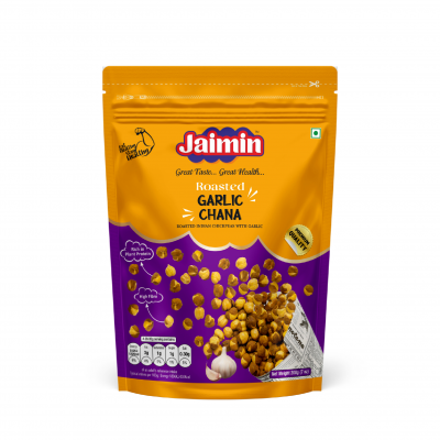 Jaimin Roasted Chana - Garlic 200g