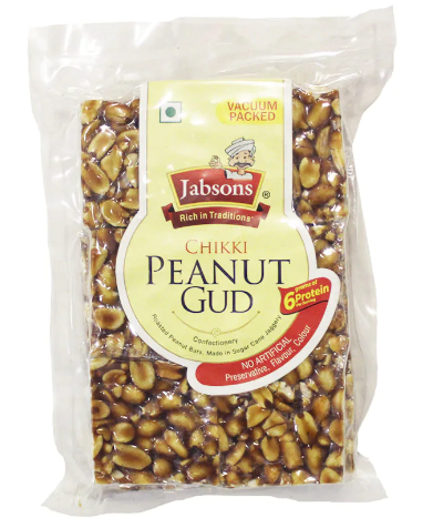 Jabsons Gud Peanut Chikki 240g