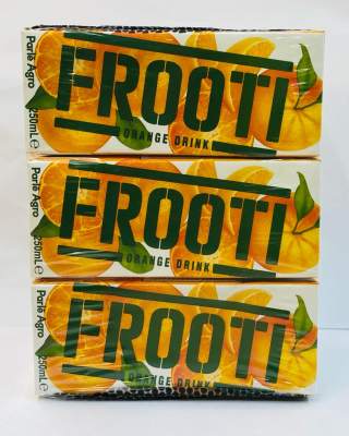 Frooti Orange Juice 250ml (Tetra Pack) Pack of 24