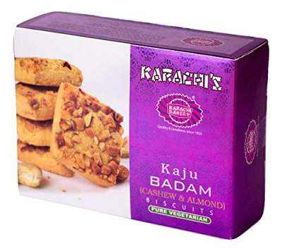 Karachi Premium Fruit & Kaju Badam (Cashew & Almonds) Biscuits 400g