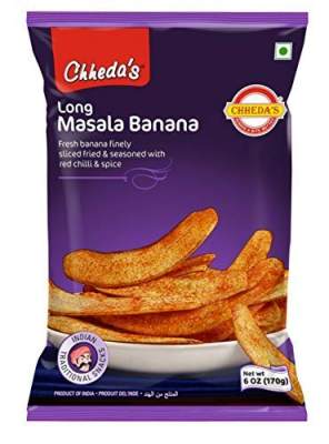Chheda's Long Banana Masala Crisps 170g