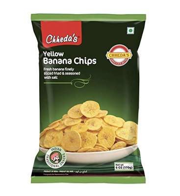 Chheda's Yellow Banana Crisps 170g