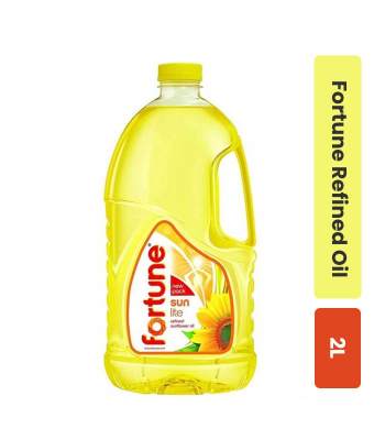 Fortune Pure Indian Sunflower Oil 2L - NO CHOLESTEROL
