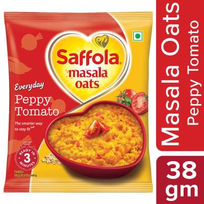 Saffola Masala Oats - Peppy Tomato 38g