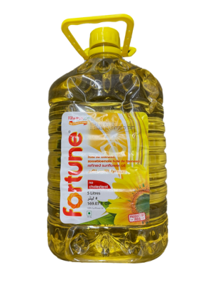 Fortune Pure Indian Sunflower Oil 5L - NO CHOLESTEROL *MEGA OFFER*