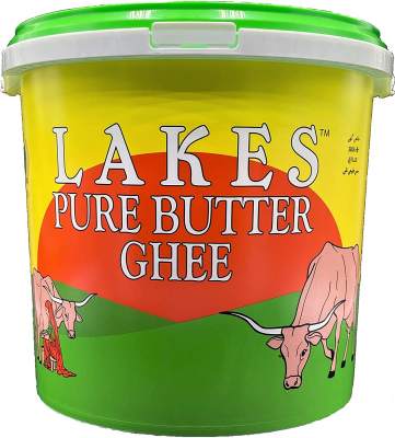 Lakes Pure Butter Ghee Tub 4kg (Family Pack) *MEGA OFFER*