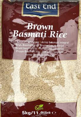 East End Premium Brown Basmati Rice 5kg