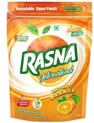 Rasna Fruit Plus Orange Flavour 500g