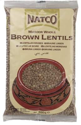 Natco Brown Lentils 500g