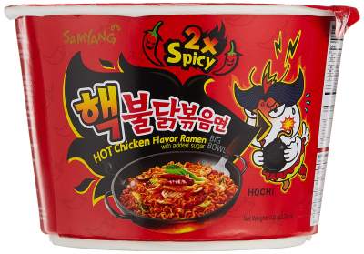 Samyang 2x Hot Chicken Flavour Ramen Noodles Bowl 105g